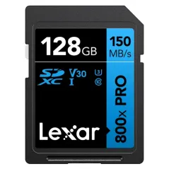 LEXAR 128GB 800X PRO HIGH PERFORMANCE BLUE Series