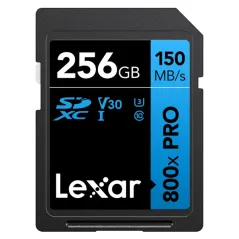 LEXAR 256GB 800X PRO HIGH PERFORMANCE BLUE Series