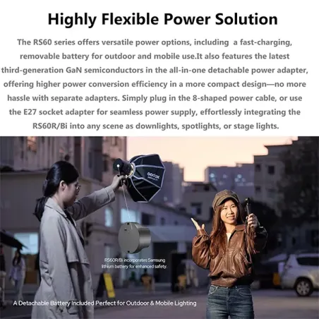 GODOX LED LIGHT FLASH RS60R 1K