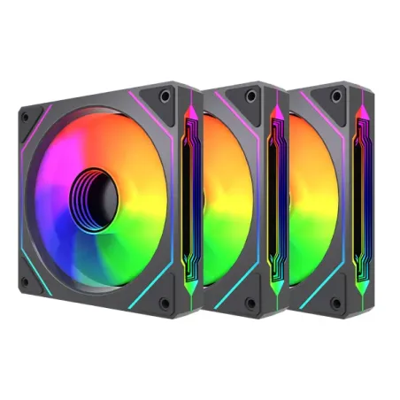 NOVA VORTEX ARGB 3 Pack Noir