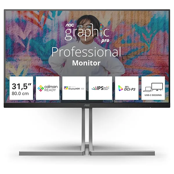 AOC GRAPHIC PRO U32U3CV 31.5" Nano IPS 60Hz 4ms 4K