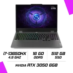 LENOVO LOQ 15IRX9 Intel i7-13650HX/16GB DDR5/512GB SSD/RTX 3050 6G/15.6″ /Win11 (83DV01BKFE)
