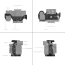 SMALLRIG CAGE PROTEGE CAMERA SONY ALPHA SERIES 3667B