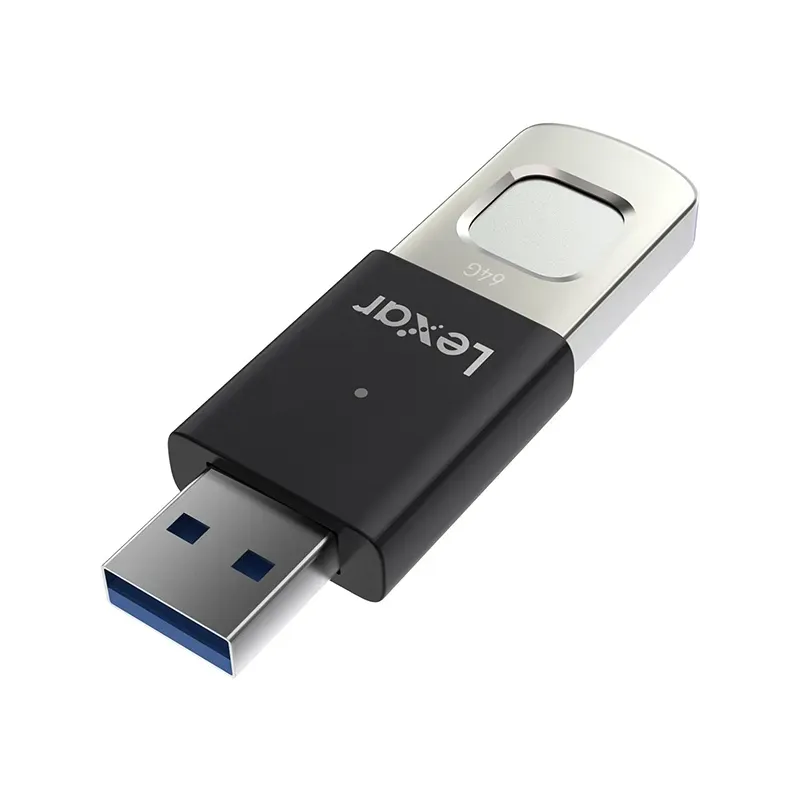 LEXAR 64GB JUMPDRIVE FINGERPRINT F35 PRO Clé USB LEXAR 64GB JUMPDRIVE FINGERPRINT F35 PRO Clé USB