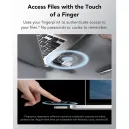 LEXAR 64GB JUMPDRIVE FINGERPRINT F35 PRO Clé USB LEXAR 64GB JUMPDRIVE FINGERPRINT F35 PRO Clé USB