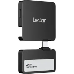 LEXAR 2TB PROFESSIONAL Go PORTABLE SSD avec HUB