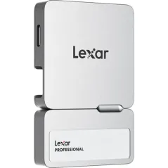 LEXAR 2TB PROFESSIONAL Go PORTABLE SSD avec HUB Gris