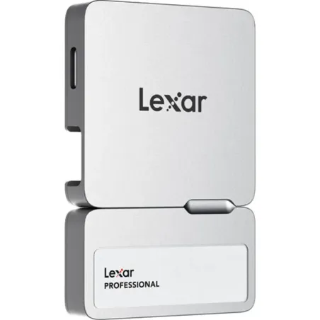 LEXAR 2TB PROFESSIONAL Go PORTABLE SSD avec HUB Gris
