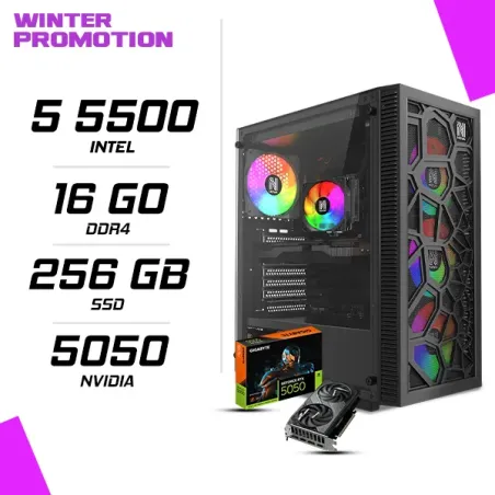 PC Gamer AMD Ryzen 5 5500 RTX 5050 8G