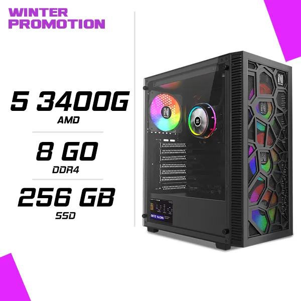 PC Gamer AMD Ryzen 5 3400G