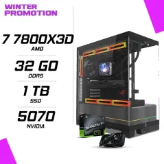 PC Gamer AMD Ryzen 7 7800X3D MSI RTX 5070 12G