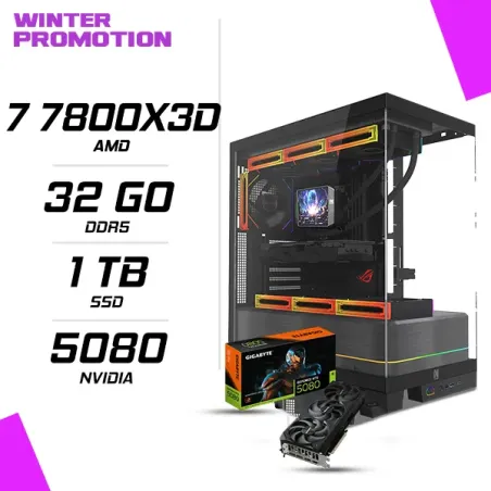 PC Gamer AMD Ryzen 7 7800X3D RTX 5080 16G