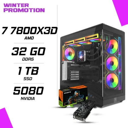 PC Gamer AMD Ryzen 7 7800X3D RTX 5080 16G