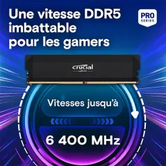 CRUCIAL PRO OVERCLOCKING 32GB (2x16GB) DDR5 6000MHz CL36