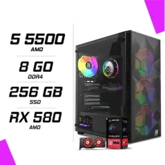 PC Gamer AMD Ryzen 5 5500 RX 580 8GB