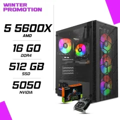 PC Gamer AMD Ryzen 5 5600X RTX 5050 8G