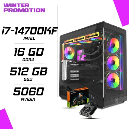 PC Gamer Intel i7-14700KF RTX 5060 8G