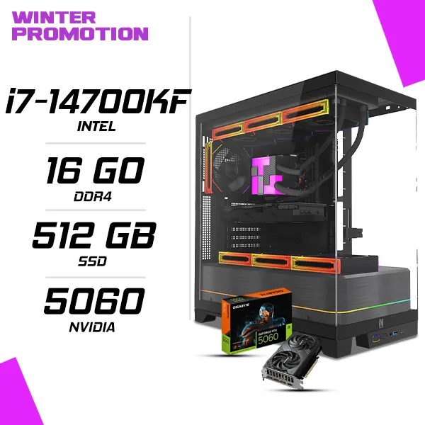 PC Gamer Intel i7-14700KF RTX 5060 8G