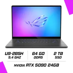 ASUS ROG Zephyrus G16 (2025) GU605CX Intel Ultra 9-285H64GB DDR52TB SSDRTX 5090 24G16″ 240Hz 2.5KWin11