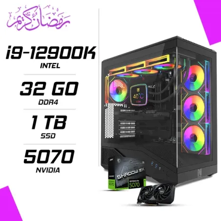 PC Gamer Intel i9-12900K MSI RTX 5070 12G