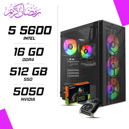 PC Gamer AMD Ryzen 5 5600 RTX 5050 8G