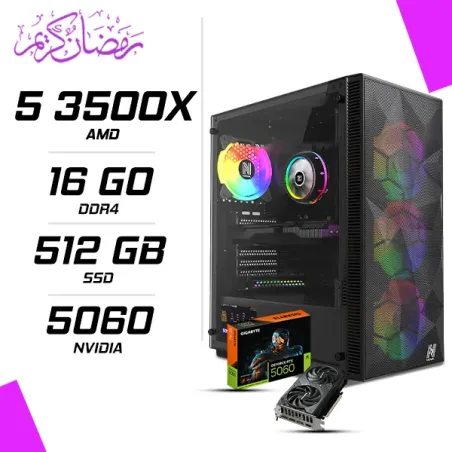 PC Gamer AMD Ryzen 5 3500X RTX 5060 8G