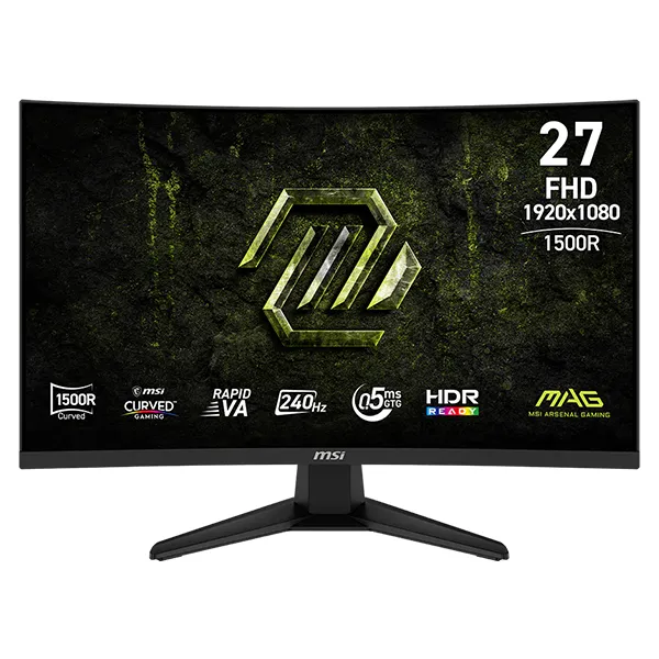 MSI MAG 275CF X24 27" 240Hz 0.5ms Fast VA FHD