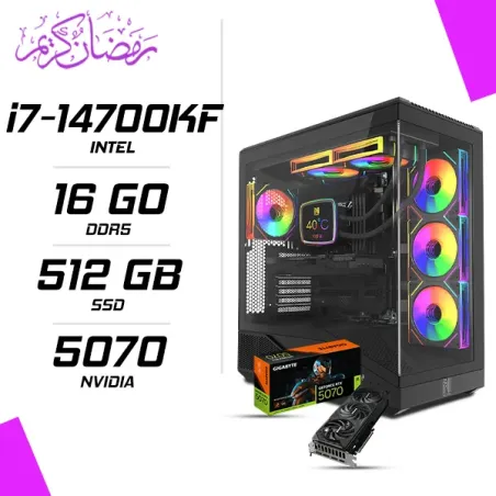 PC Gamer Intel i7-14700KF RTX 5070 12G