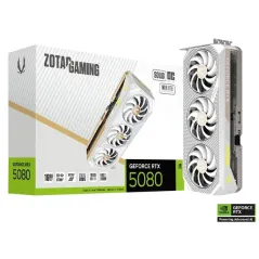 ZOTAC GAMING GeForce RTX 5080 SOLID OC 16GB GDDR7 Blanc