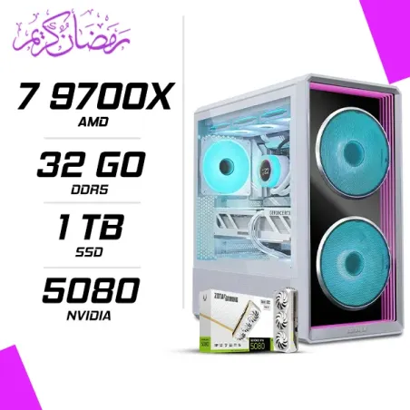 PC Gamer AMD Ryzen 7 9700X RTX 5080 16G
