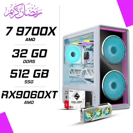 PC Gamer AMD Ryzen 7 9700X RX 9060 XT 16G