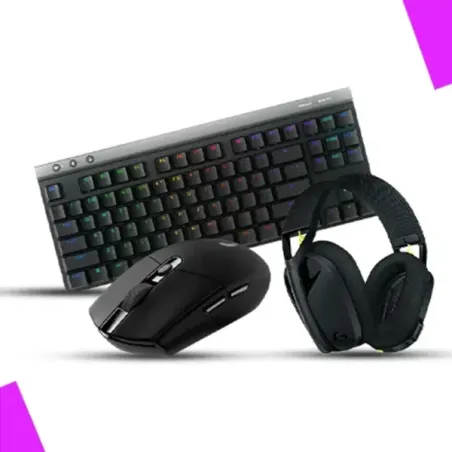 PACK LOGITECH G305 LIGHTSPEED + LOGITECH G435 Lightspeed + LOGITECH G515 TKL