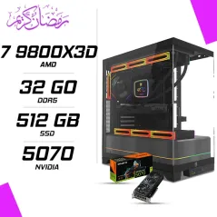 PC Gamer AMD Ryzen 7 9800X3D RTX 5070 12G