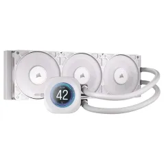 CORSAIR NAUTILUS 360 RS LCD Blanc