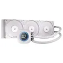 CORSAIR NAUTILUS 360 RS LCD Blanc