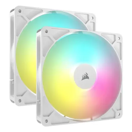 CORSAIR RS140 ARGB PACK DOUBLE Blanc