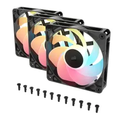 CORSAIR RS120-R ARGB TRIPLE PACK Noir