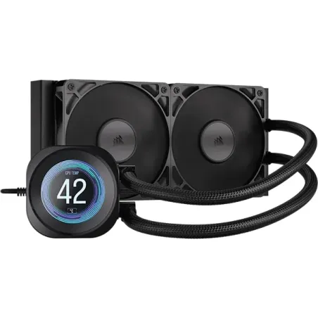 CORSAIR NAUTILUS 240 RS LCD Noir