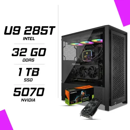 PC Gamer Intel Ultra 9 285T RTX 5070 12G