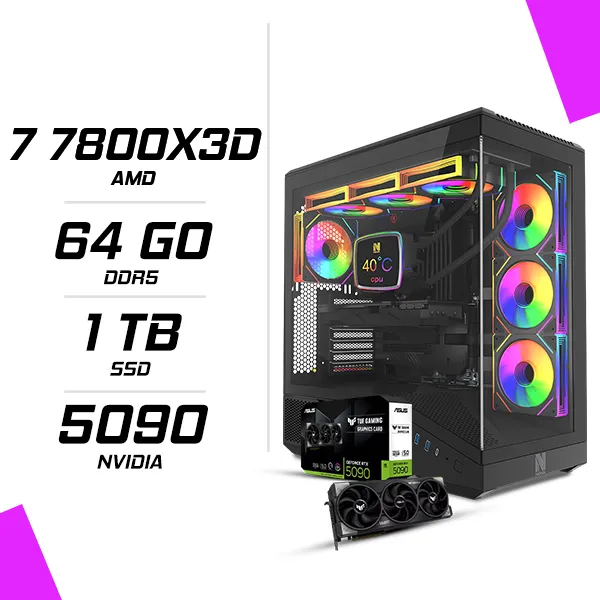PC Gamer AMD Ryzen 7 7800X3D RTX 5090 32G