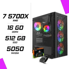 PC Gamer AMD Ryzen 7 5700X RTX 5050 8G