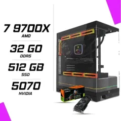 PC Gamer AMD Ryzen 7 9700X RTX 5070 12G