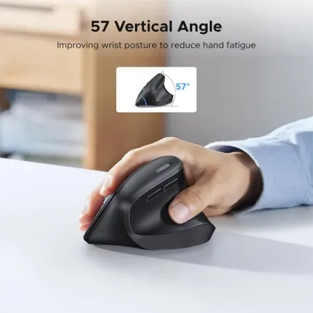 UGREEN SOURIS SANS FIL VERTICAL ERGONOMIQUE M571 (55916)