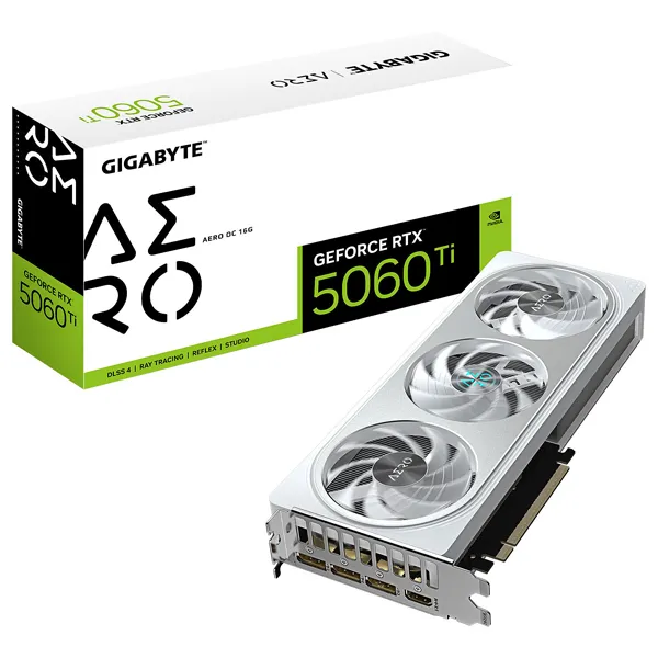 GIGABYTE GeForce RTX 5060 Ti AERO OC 16G