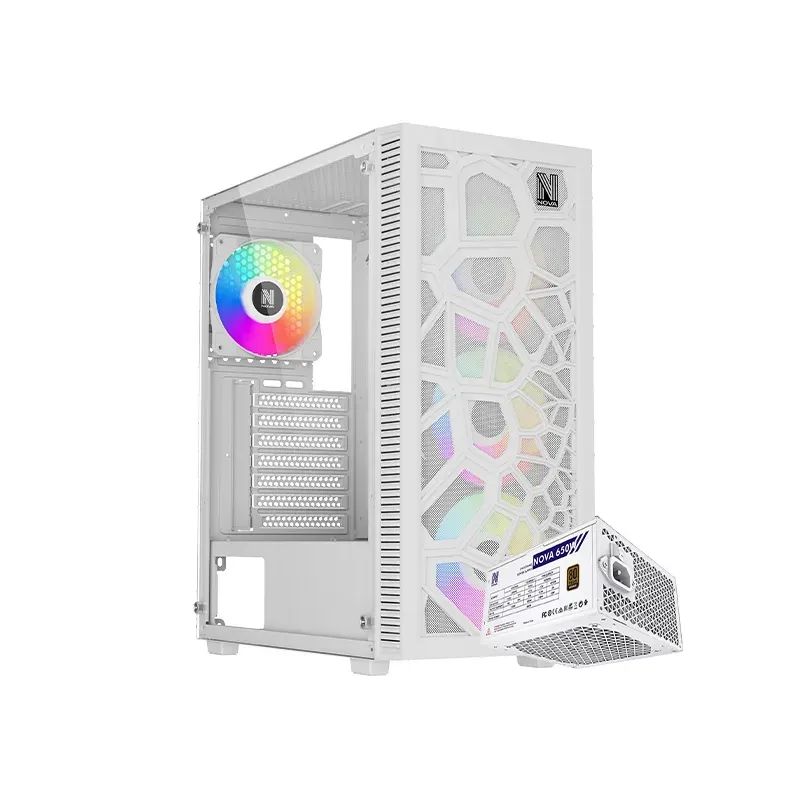 NOVA ARES Blanc + NOVA 650W BRONZE 80+ NOVA ARES Blanc + NOVA 650W BRONZE 80+