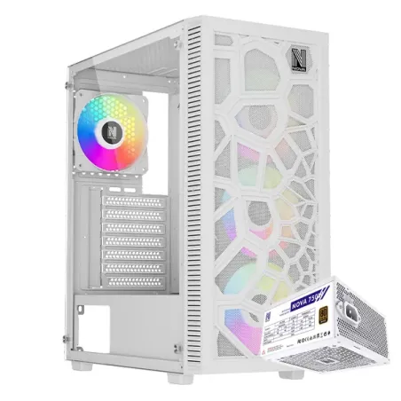 NOVA ARES Blanc + NOVA 750W BRONZE 80+