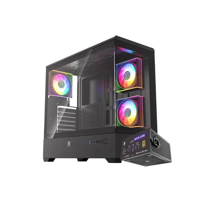 NOVA ECLIPE Noir + NOVA 550W BRONZE 80+ NOVA ECLIPE Noir + NOVA 550W BRONZE 80+