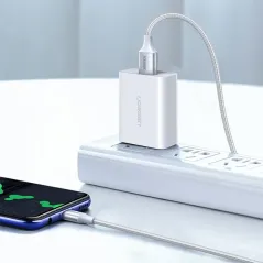 UGREEN CABLE USB-A 2.0 VERS USB-C 1m Blanc (60131)