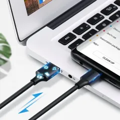 UGREEN CABLE USB-A VERS USB-C 3A 1M (60116)
