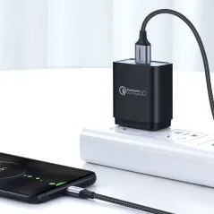 UGREEN US290 CABLE USB-A VERS MICRO USB 1M (60146)
